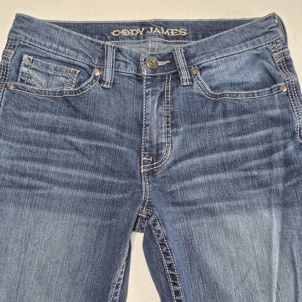 Cody James Straight Jeans Men's Size 31x32 Medium Wash Blue Denim Western - Picture 2 of 11